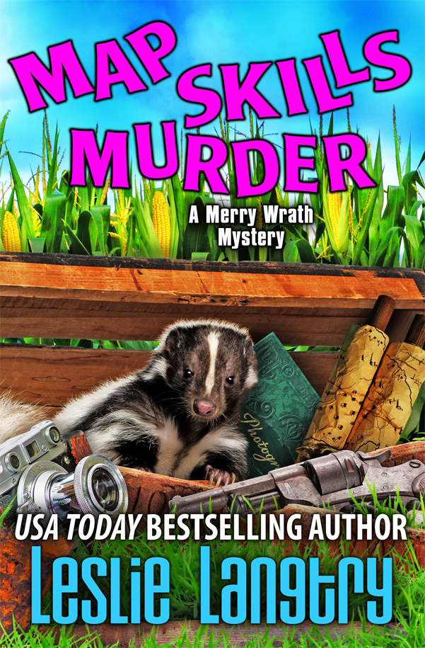 cover image Motto for Murder by Leslie Langtry 